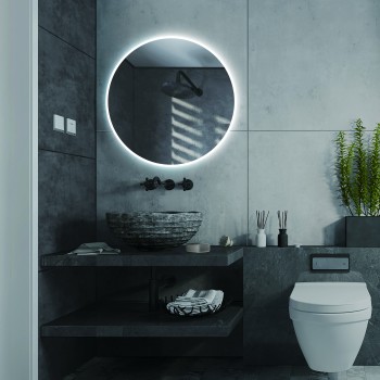 Espejo de baño con luz LED Suiza Ledimex